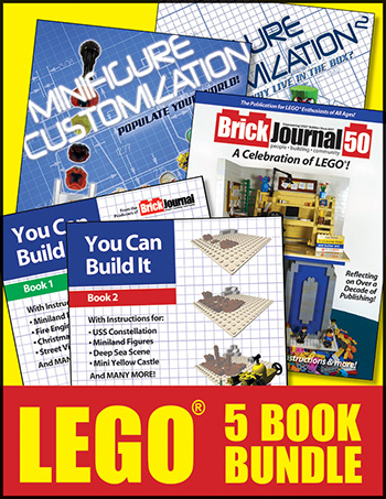 Lego 5 Book Bundle - Click Image to Close